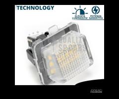 Placche Luci Targa Led per Mercedes SL R231 Canbus - 8