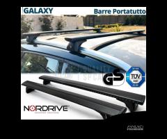 Barre Portatutto per Ford Galaxy in Alluminio Nero