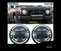 FARI a LED DRL Omologati Per NISSAN PATROL GR Y60