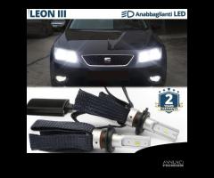 Kit Full LED H7 per Seat LEON 5F Luci CANbus 6500K