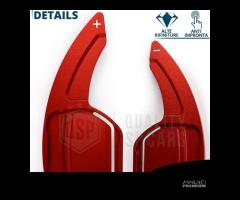 PALETTE Cambio Volante per AUDI Q5 8R Paddle Rosse - 10