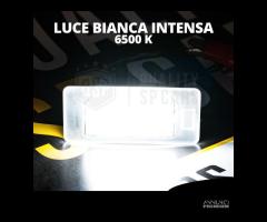 Placchette Luci Targa LED per Skoda FABIA II 5J