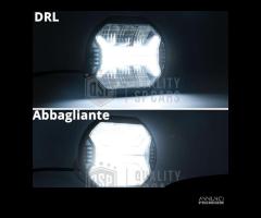 4 Fari Supplementari LED DRL Fuoristrada OMOLOGATI - 7