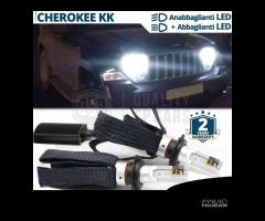 Lampade LED H4 per JEEP CHEROKEE KK CANbus 6500K