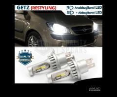 Kit Luci LED H4 Per HYUNDAI GETZ 06-11 6500K 8000L