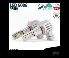 Kit LED 9006 Luce Potente Bianco Ghiaccio 8000LM