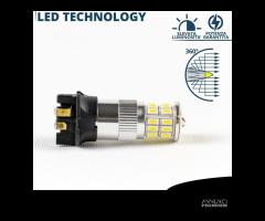 2 Lampadine LED PW24W Canbus Luci Diurne DRL 6500K - 6