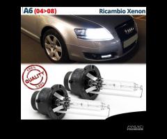 Lampadine BI-XENON D2S per AUDI A6 C6 6000K 35W