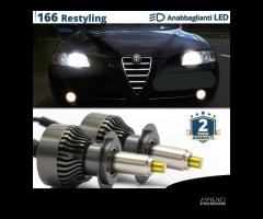 Kit Led H7 Fari LENTICOLARI LED per Alfa Romeo 166