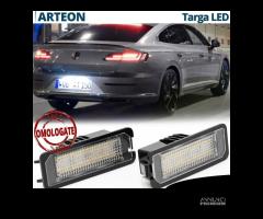 Luci Targa FULL LED Placche Complete VW Arteon