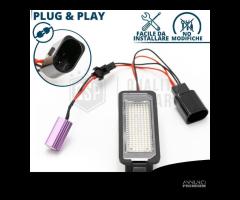 Luci Targa FULL LED Placche Complete VW Arteon