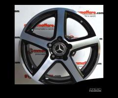 4 cerchi lega mercedes classe a b c r16 lt4481 - 1