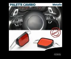 PALETTE Cambio per Audi Q5 8R 08-12 Paddle SILVER