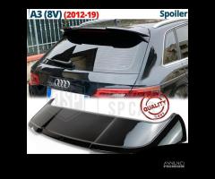 SPOILER Alettone per AUDI A3 8V Sportback NERO RS3