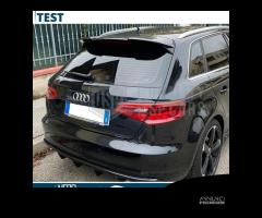 SPOILER Alettone per AUDI A3 8V Sportback NERO RS3