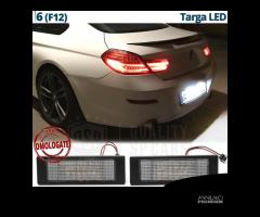 Luci Targa Led per BMW Serie 6 F12 F13 Placchette