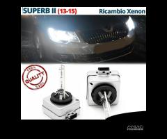 2 Lampadine BI XENON D3S 6000k per Skoda Superb 2