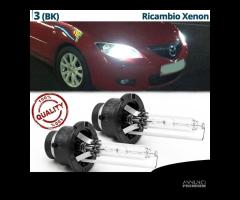 Lampadine XENON D2S per Mazda 3 BK Ricambio 6000K