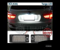 Luci TARGA LED PLACCHETTE per Bmw X3 F25 CANBUS