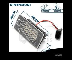 Luci TARGA LED PLACCHETTE per Bmw X3 F25 CANBUS - 10