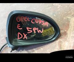 SPECCHIETTO RETROVISORE DESTRO DX OPEL CORSA E - 6