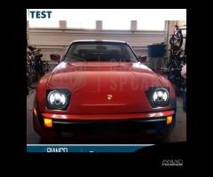 FARI LED 7 Pollici PER Porsche 924 944 Angel Eyes