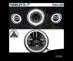 FARO Anteriore FULL LED per Harley Davidson Angel