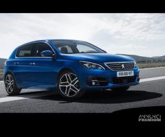 4 cerchi lega peugeot 308 new r18 lt354