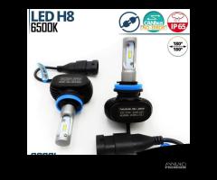 KIT FULL LED H8 CANbus Lampade Luce BIANCA 8000LUM