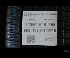 4 pneumatici continental 215/60 r16 99h tu11576 - 7