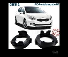 ADATTATORI H7 PER KIA CEED 2 Montaggio KIT LED H7