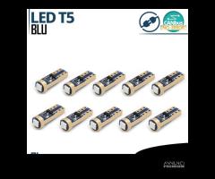 10 Lampadine LED T5 Blu per Cruscotto Luci Quadro