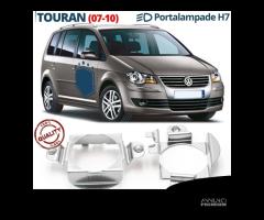 ADATTATORI Portalampada per VW TOURAN 07-10 LED H7