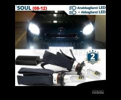 Luci full led h4 canbus per kia soul 1 6500k 8000l