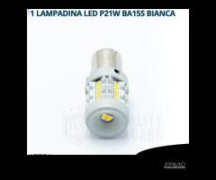 Lampadina LED P21W Luce RETROMARCIA o LUCE DIURNA