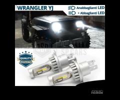 Lampadine LED H4 Per JEEP WRANGLER YJ Luci 6500K