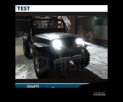 Lampadine LED H4 Per JEEP WRANGLER YJ Luci 6500K