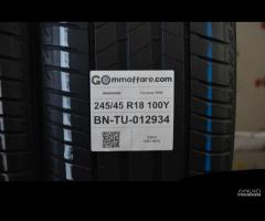 4 pneumatici bridgestone 245/45 r18 100y tu12934 - 7