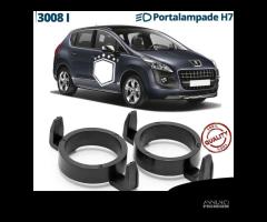 Portalampada per PEUGEOT 3008 Montaggio Kit LED H7