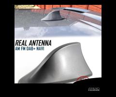 Antenna PINNA SQUALO per AUDI A1 A2 GRIGIA VERA