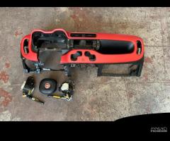 KIT AIRBAG FIAT PANDA 312 319 COMPLETO 2012 IN POI