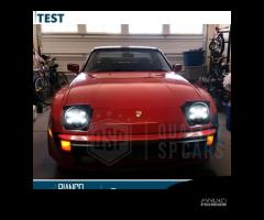 FARI LED 7'' PER PORSCHE 924 944 6500K Omologati