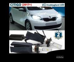 Kit LED H7 per Skoda CITIGO Restyling CANbus 8000L