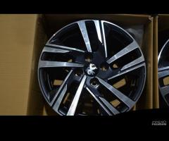 4 cerchi lega peugeot 208 (p21) \"soho\" r16 lt163