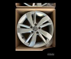 4 cerchi lega volkswagen polo new r15 lt1639 - 3