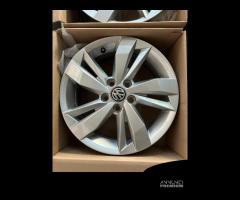 4 cerchi lega volkswagen polo new r15 lt1639 - 5