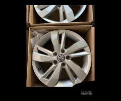 4 cerchi lega volkswagen polo new r15 lt1639 - 6