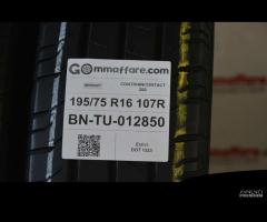 4 pneumatici continental 195/75 r16 107r tu12850 - 7