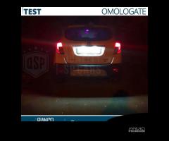 Luci TARGA LED PER OPEL Mokka A Placchette Bianche - 3