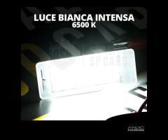 Luci TARGA LED PER OPEL Mokka A Placchette Bianche - 5